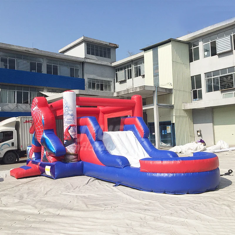 Smile Face Inflatable Bouncing Castle Bouncy Castle Inflatable China With Slide