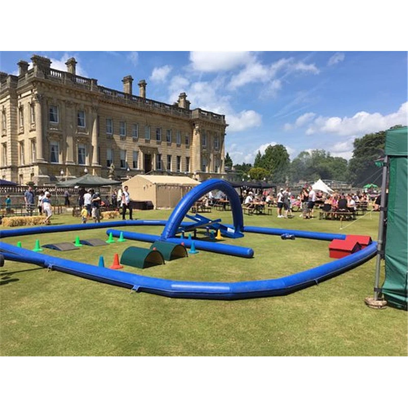 Giant Inflatable Sport Games,Inflatable Running Track,Inflatable Racing Track For Karting
