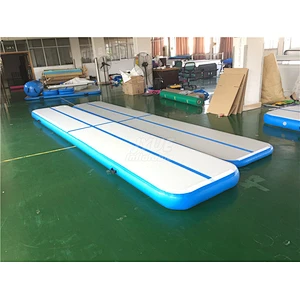 Cheap Inflatable Air Mattress Air Track Factory 5m Slip Slide Inflatable Tumble Track Trampoline  Wholesale Price For Home