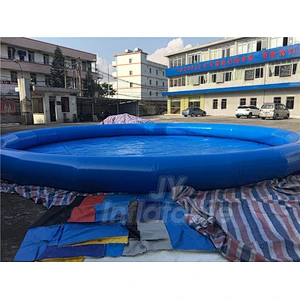 Custom Commercial Swimming Pool For Kids Inflatable Ball Pool With Walking Water Ball