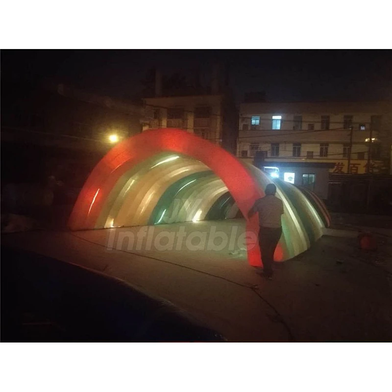 Wholesale Price Inflatable Stage Arch Events Lighting LED Inflatable Entrance Arch Tent
