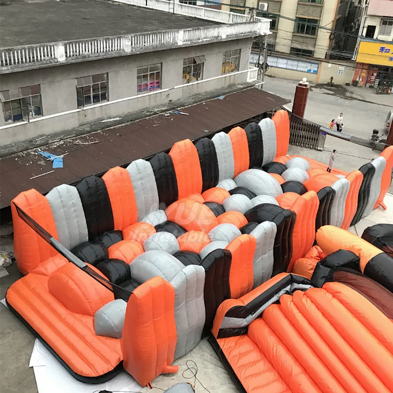 Outdoor Inflatable Games Customized Portable Inflatable Obstacle Course For Adults