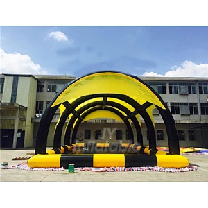 Water Toys Game Swimming Pool Square Inflatable Pool With Tent Cover For Sale