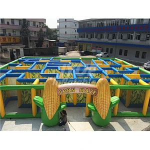 Fun House Sport Games Commercial Outdoor Inflatable Haunted House Maze