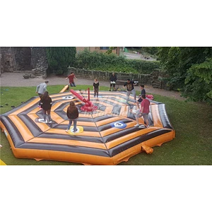 Amusement Park China Outdoor Sport Game Inflatable Wipeout Course For Sale