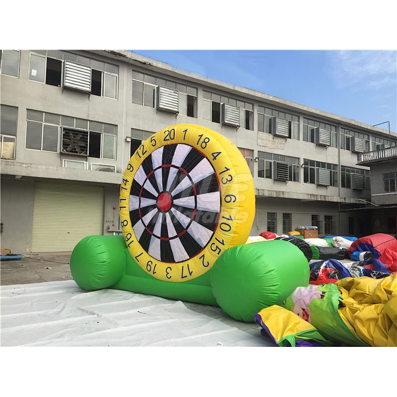 Hot Sale New Game PVC Commercial Inflatable Foot Darts for Sale