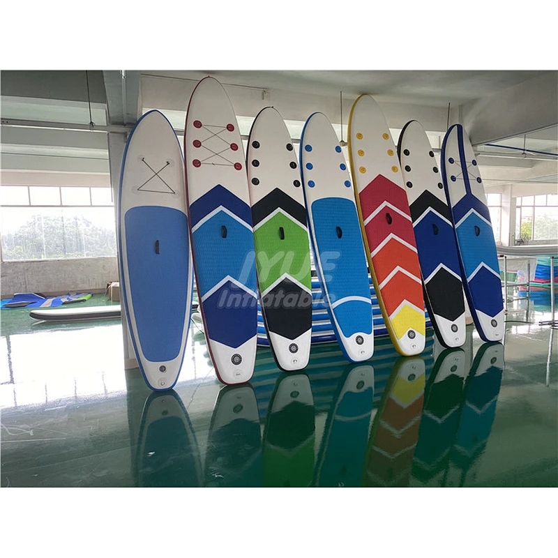 10 Foot 6 Inch Inflatable Sup Paddle Board Customization For Fitness Yoga Fishing