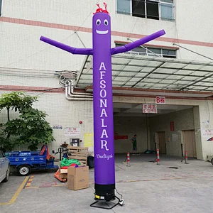 6m One Legged Arrow Air Dancer Balloon Sky Dancer Blower For Event