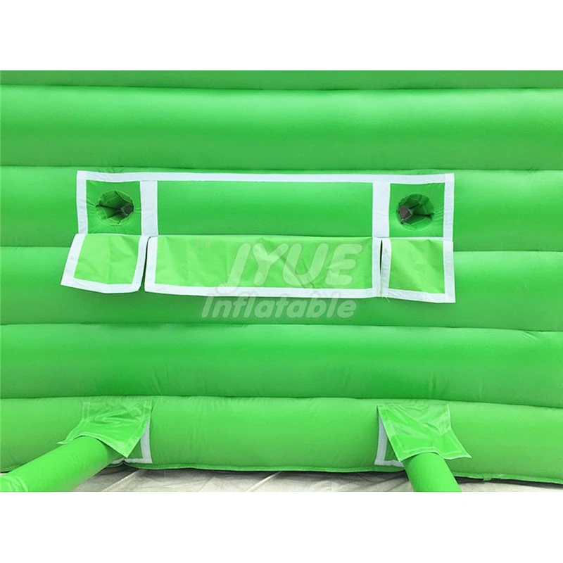 Adult And Children Outdoor Sport Games Commercial Used Runway Two Lane Inflatable Bungee Run With IPS System