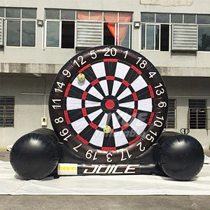 4/5/6m Height Customized Size Soccer Ball  Dart Inflatable Sticky Dart Board Games
