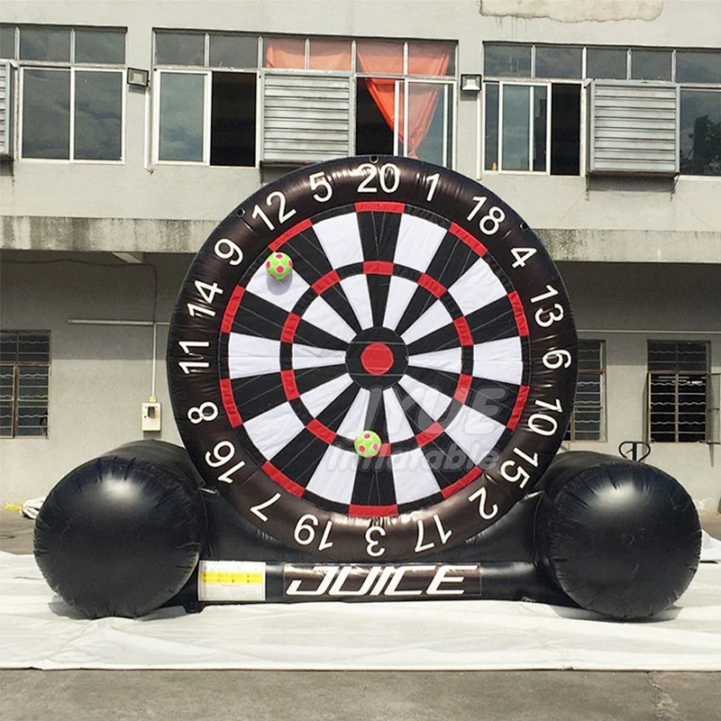 4/5/6m Height Customized Size Soccer Ball  Dart Inflatable Sticky Dart Board Games