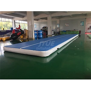 Cheerleanding & Sport Gym Mat Air Tumble Track 10m Inflatable Air Track For Body Building