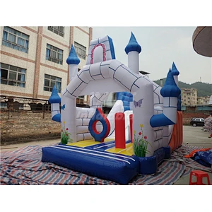 Kid China PVC Cheap Commercial Grade Red Giraffe Inflatable Bouncy Castle For Sale