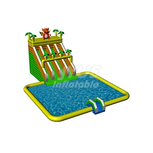 Outdoor Shell Theme Water Amusement Park Inflatable Backyard Water Park For Adult And Children