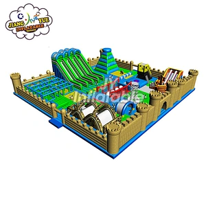 Indoor Playground Equipment Fun Cheap Cool Indoor Bounce and Sport Game Inflatable Amusement Parks