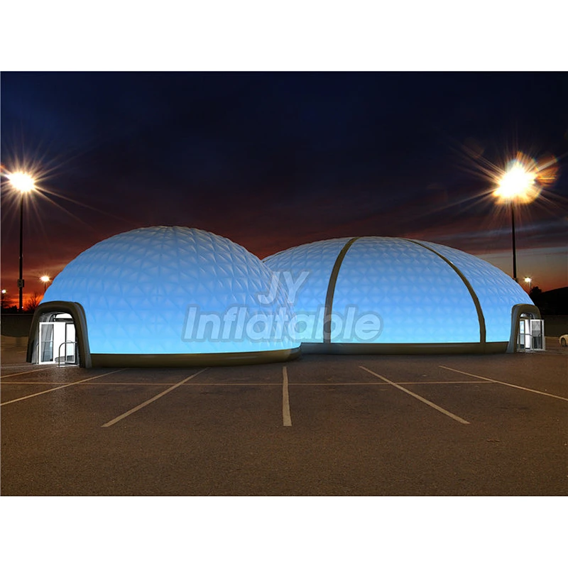 Exhibition Promotion Wedding Marquee Lighting LED Inflatable Tent For Party
