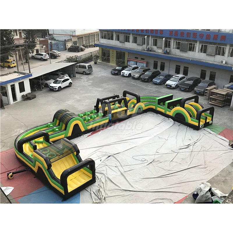 Guangzhou Factory Price extreme largest inflatable obstacle course