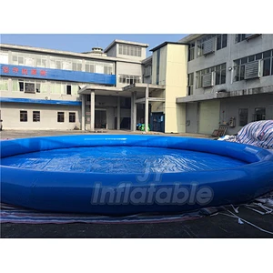 Custom Commercial Swimming Pool For Kids Inflatable Ball Pool With Walking Water Ball