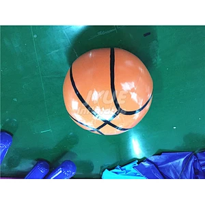 Custom Commercial Inflatable Basketball Shooter Game Basketball Hoop For Water Play