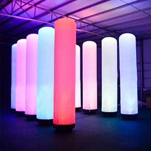 New Wholesale LED Light Inflatable Pillar Decoration Inflatable LED Tube For Sale