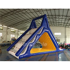 Aqua Fun Park Amusement Inflatable Floating Water Park Water Slide For Open Sea