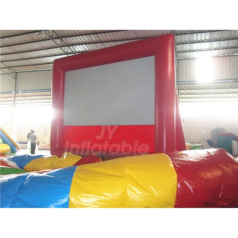 Commercial Inflatable Movie Screen Air Sealed Inflatable Television Screen For Advertising
