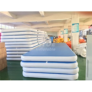 Factory Supplies Free Electric Air Pump Home Gymnastics Air Floor Taekwondo Mat Gymnastics Air Track Mat For Training/Beach/Yoga