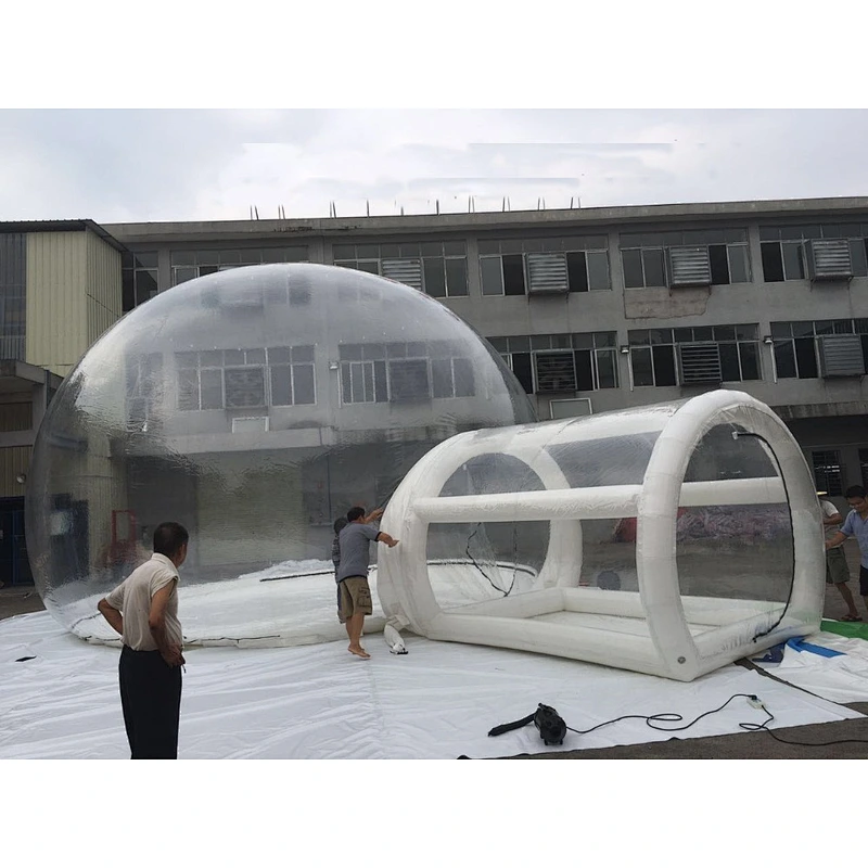 Customized Transparent PVC Bubble Tent Airtight Inflatable Tent For Sale