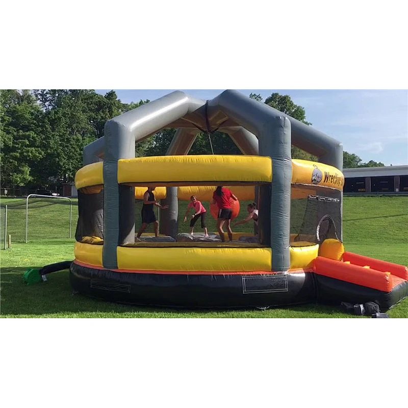 Outdoor Party Sport Inflatable Wrecking Ball Bounce House / Wrecking Ball Inflatable Rental For Party