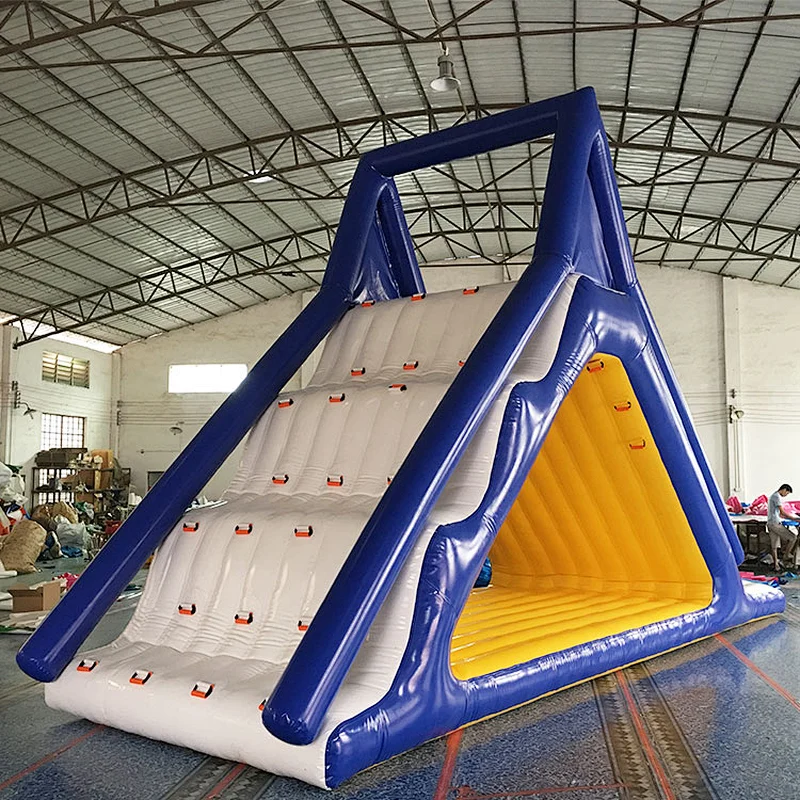 Aqua Fun Park Amusement Inflatable Floating Water Park Water Slide For Open Sea