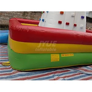 Commercial Indoor Playground Sport Game Inflatable Climbing Wall For Kids