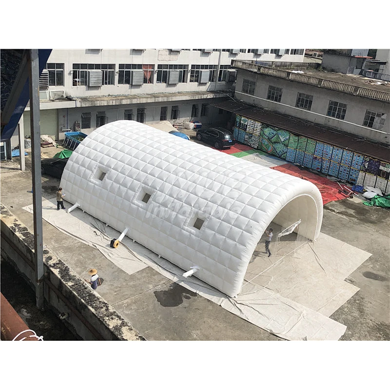 China Factory Custom Outdoor Stage Tent Inflatable White Dome Tent For Rental