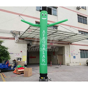 Custom Single Leg Air Tube Man Dancer Inflatable Dancing Man For Promotion