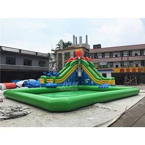 Factory Price Commercial Huge Inflatable Outdoor Land Water Park