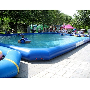 Inflatable Outdoor Swimming Pool , Swimming Pool Equipment For Sale