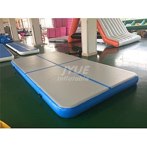 Custom Durable DWF 3m 4m 6m 8m 10m Tumble Gymnastics Inflatable Air Track Gym Mat For Sale