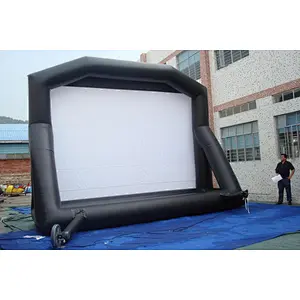 Plato Material Air Sealed Outdoor Inflatable Movie Screen For Sale