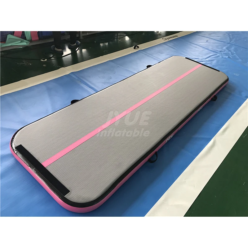 Ready to Ship 3m/4m/5m/6m/8m/12m Tumble Floor Inflatable Airtrack Gymnastics Mats With Logo Printing