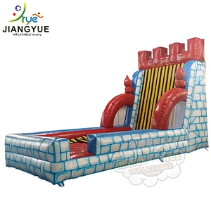 8m Popular Giant Air Rock Mountain Funny Game Commercial Inflatable Sticky Wall For Sale