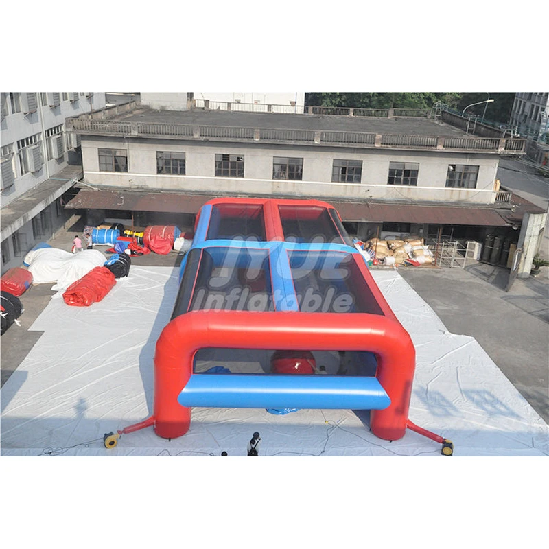 Outdoor Event Bouncy House 5K Obstacle Course Races Event 5K Races With Obstacles