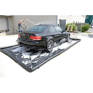 Durable Thick PVC Trucks And Cars Inflatable Wash Mats Inflatable Containment Mat For Washing Car
