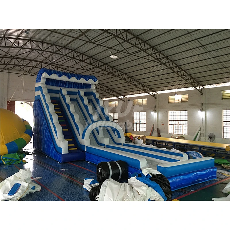 Big Outdoor Playground Adult Cheap Inflatable Blow Up Water Slides For Sale
