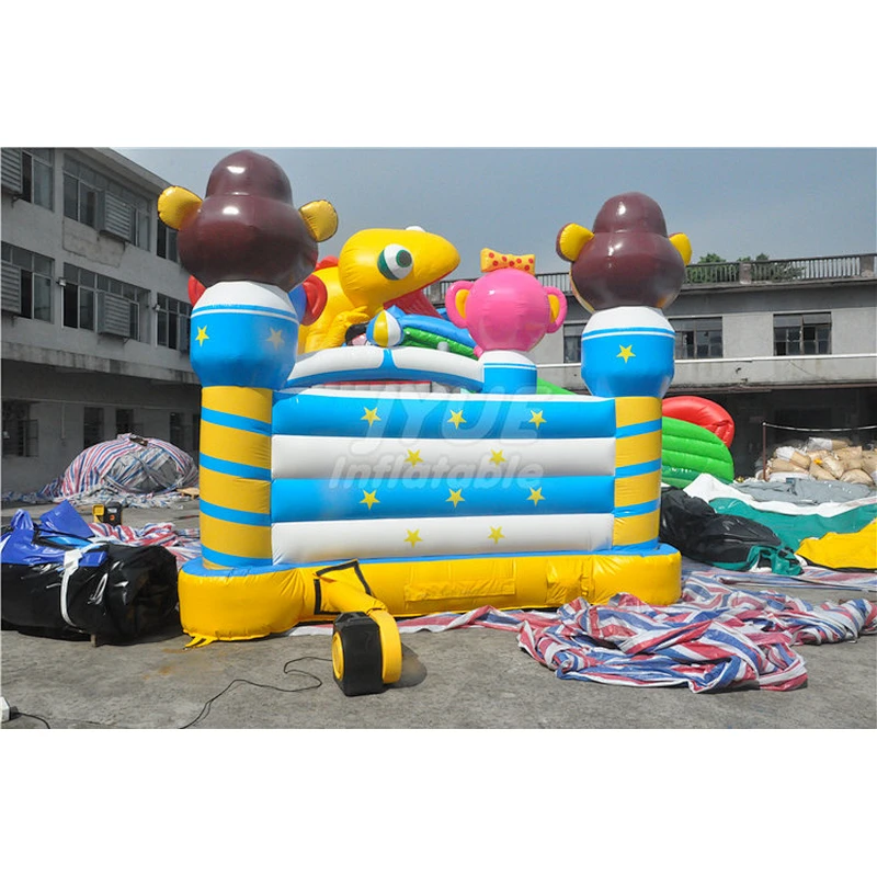 Kids Castle Commercial Juming Bouncy Castle Inflatable Animal Bounce House