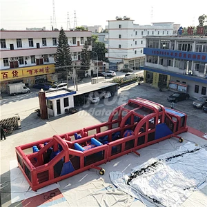 30m High Quality Inflatable Obstacle Course, OEM Service The Beast Inflatable Obstacle