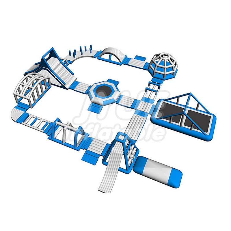 New Design Crazy Pool Inflatable Floating Water Park For Ocean