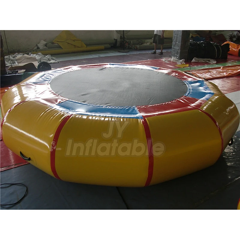 Durable Cheap Inflatable Sungear Water Trampoline For Sea or Water Pool