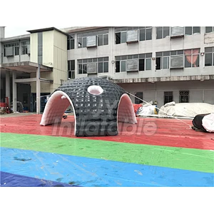 Eco-friendly PVC Tarpaulin Large Spider Dome Tent Inflatable Tent For Advertising