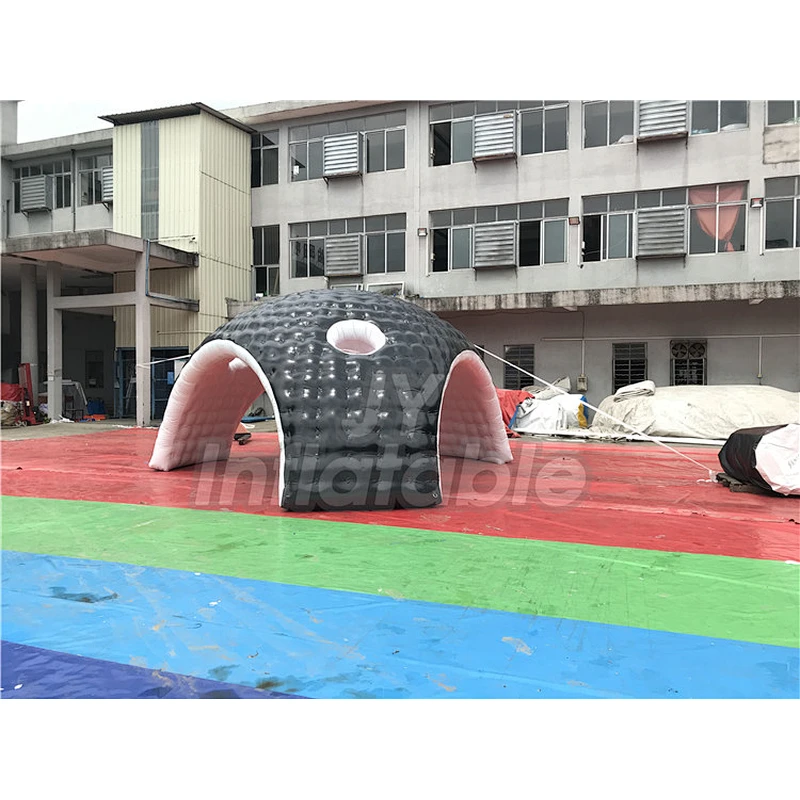 Eco-friendly PVC Tarpaulin Large Spider Dome Tent Inflatable Tent For Advertising