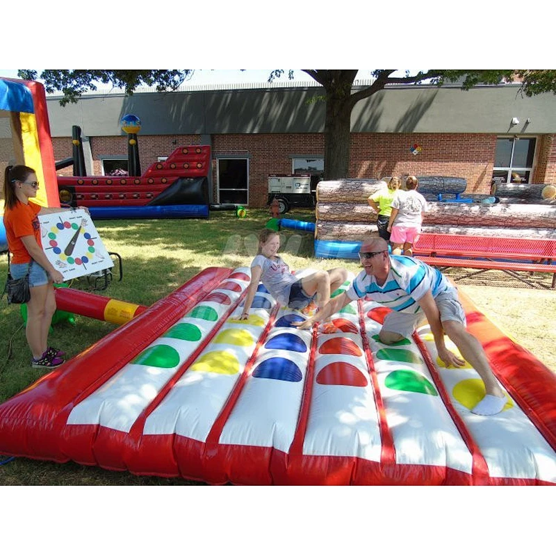 Customized Funny Inflatable Twister Game For Sale