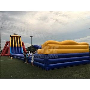 Beach Commercial Large Hippo Inflatable Water Slide For Outdoor Event Trippo Water Slide